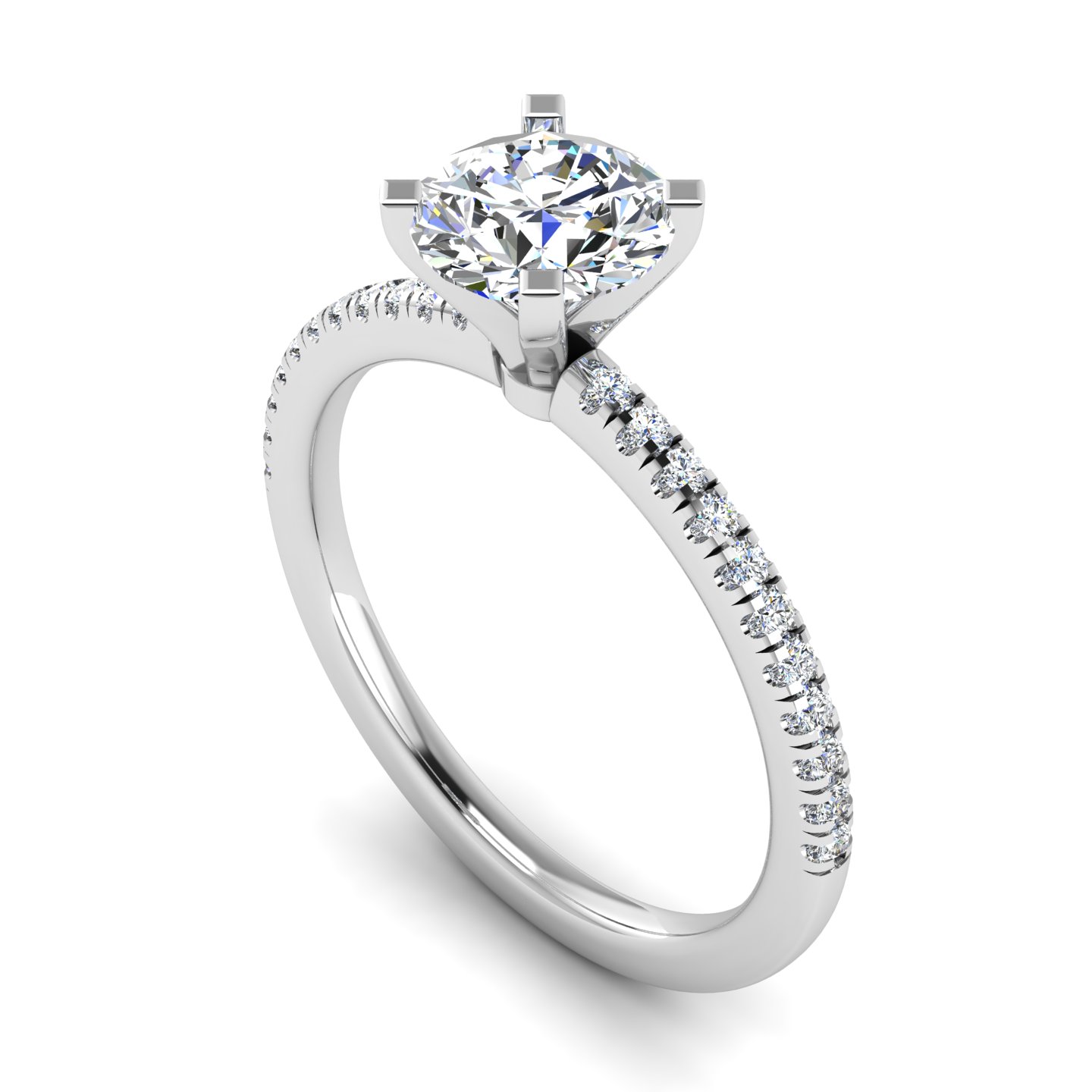 Carter Pave Engagement Ring